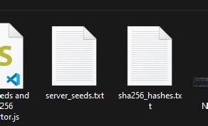 Unhash SHA256 Server Seed .